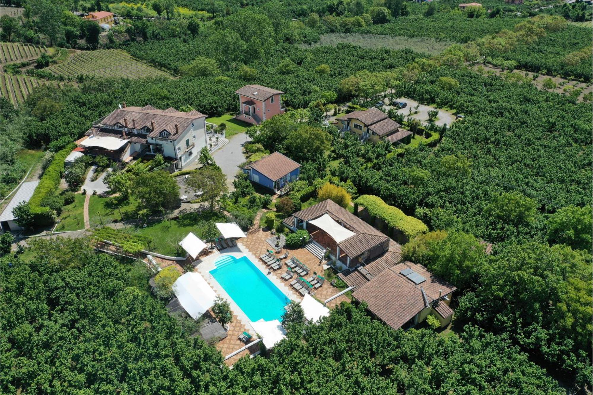 Hotel Villa Rizzo Resort And Spa San Cipriano Picentino Exteriér fotografie